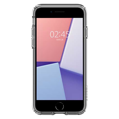 Spigen Crystal Hybrid, clear - iPhone SE/8/7