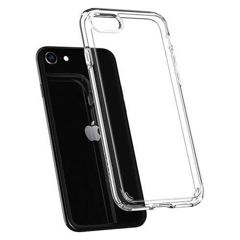 Spigen Crystal Hybrid, clear - iPhone SE/8/7