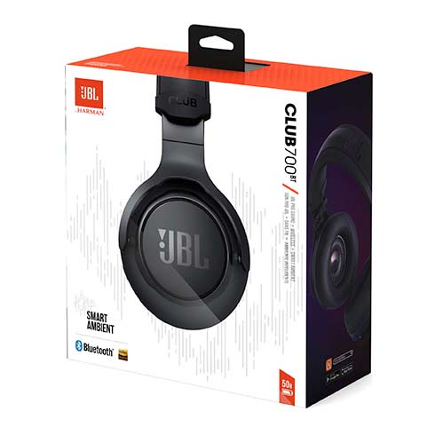 JBL Club 700BT Black slúchadlá