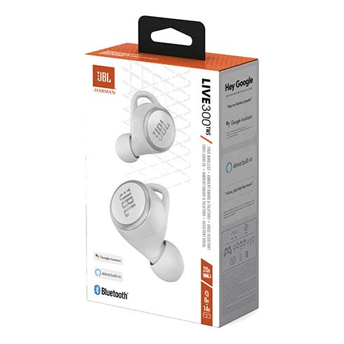 JBL Live 300TWS White slúchadlá