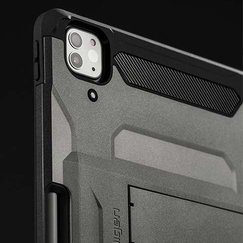 Spigen kryt Tough Armor Pro pre iPad Pro 12.9" 2020 – Black