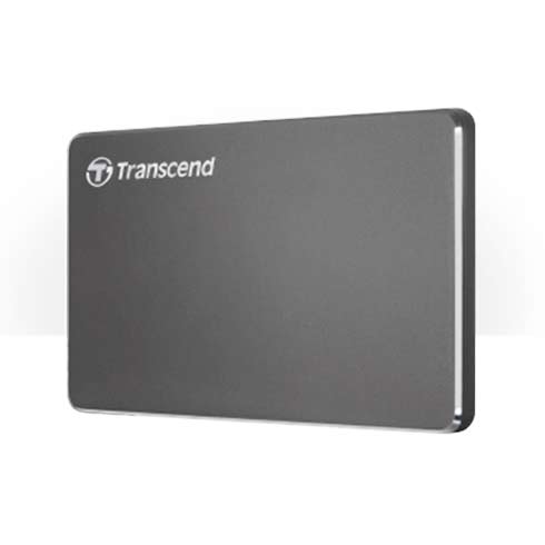 Transcend ext. HDD 1TB StoreJet 25C3N USB 3.1 - Iron Gray Aluminium