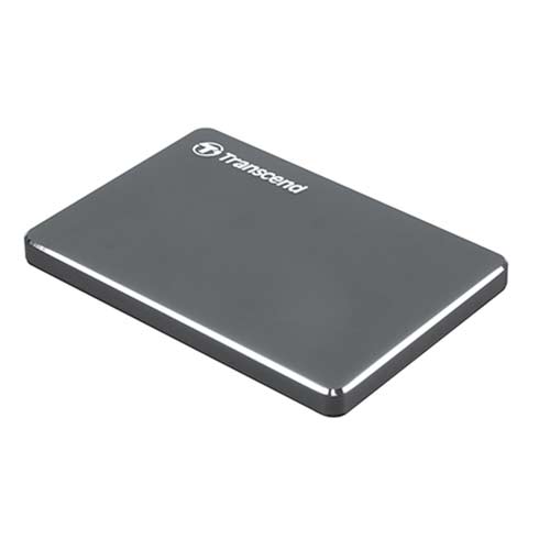 Transcend ext. HDD 1TB StoreJet 25C3N USB 3.1 - Iron Gray Aluminium