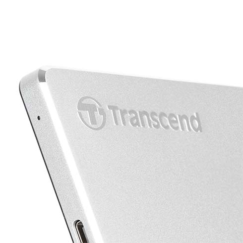 Transcend ext. HDD 1TB StoreJet 25C3N USB 3.1 - Silver Aluminium