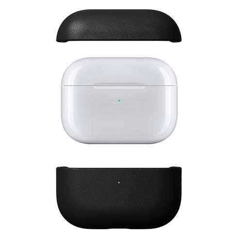 Nomad puzdro Active Rugged Case pre Apple Airpods Pro - Black Leather