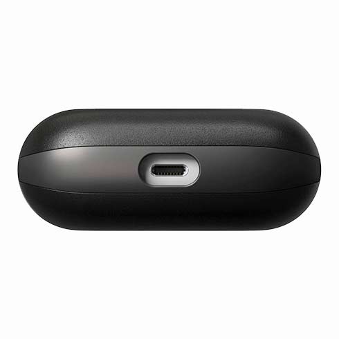 Nomad pouzdro Rugged Case pro Apple Airpods Pro - Black Leather