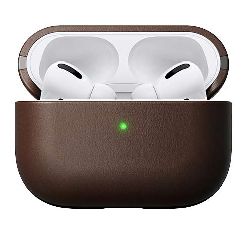 Nomad puzdro Rugged Case pre Apple Airpods Pro - Brown Leather