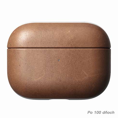 Nomad puzdro Rugged Case pre Apple Airpods Pro - Natural Leather