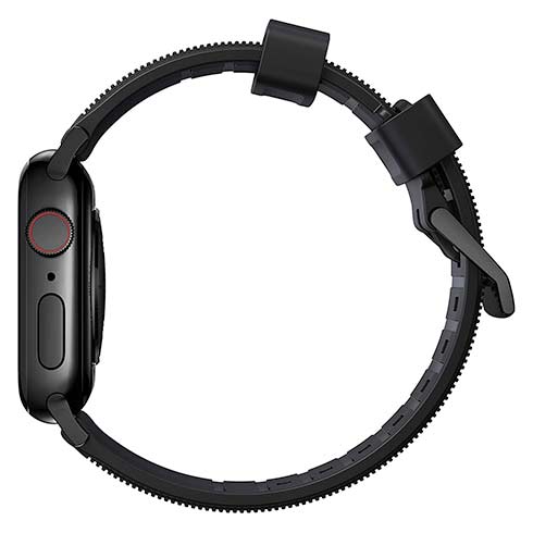 Nomad remienok Rugged Strap pre Apple Watch 44/45/49mm - Black/Black Hardware