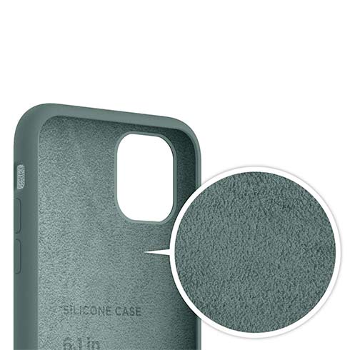 Elago kryt Silicone Case pre iPhone 11 - Midnight Green
