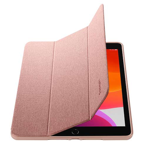 Spigen puzdro Urban Fit pre iPad 10.2" 2019/2020/2021 – Rose Gold