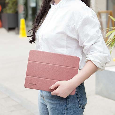 Spigen puzdro Urban Fit pre iPad Pro 11" 2020/2021/2022 – Rose Gold