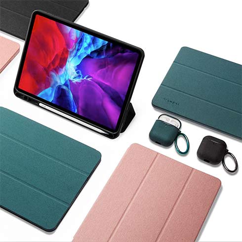Spigen puzdro Urban Fit pre iPad Pro 11" 2020/2021/2022 – Rose Gold