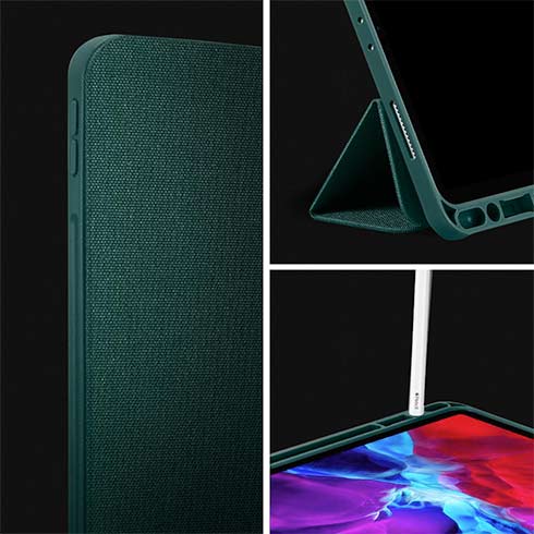 Spigen puzdro Urban Fit pre iPad Pro 11" 2020/2021 – Military Green