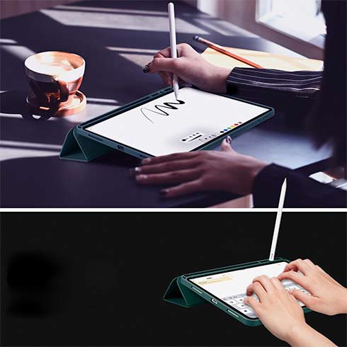 Spigen puzdro Urban Fit pre iPad Pro 11" 2020/2021 – Military Green