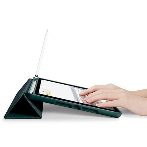Spigen puzdro Urban Fit pre iPad Pro 11" 2020/2021 – Military Green