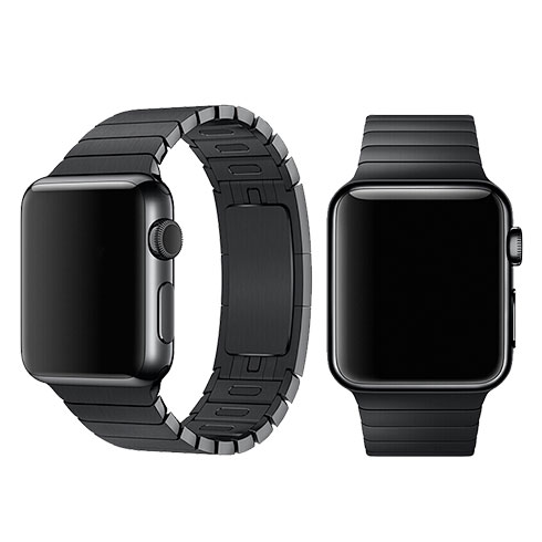 Devia Apple Watch Elegant Series Link Bracelet 44/45/49mm - Space Black