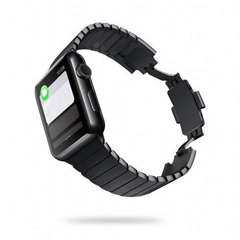 Devia Apple Watch Elegant Series Link Bracelet 44/45/49mm - Space Black