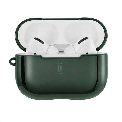 Aiino Glam Case cover for AirPods Pro case - Midnight Green 
