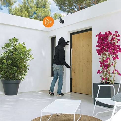 Netatmo kamera Presence with Siren-Black