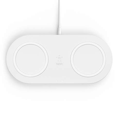 Belkin Boost Charge Dual Wireless Charging Pads 10W-White