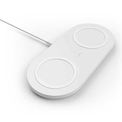 Belkin Boost Charge Dual Wireless Charging Pads 10W-White