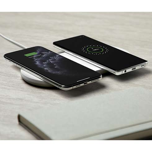Belkin Boost Charge Dual Wireless Charging Pads 10W-White
