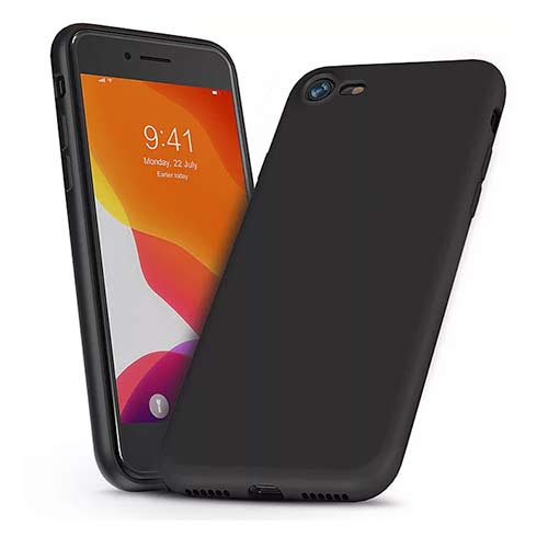 Devia kryt Nature Series Silicone Case pre iPhone SE 2020/2022 - Red