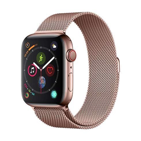 Devia Apple Watch Elegant Series Milanese Loop 44/45/46mm - Rose Gold