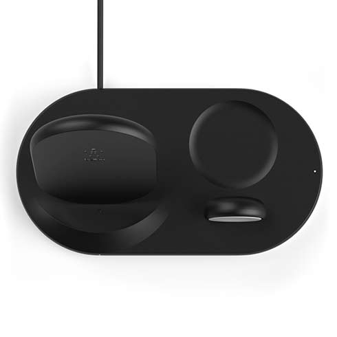 Belkin Boost Charge 3-in-1 Wireless Charger-Black
