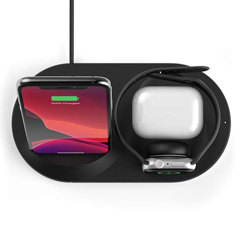 Belkin Boost Charge 3-in-1 Wireless Charger-Black