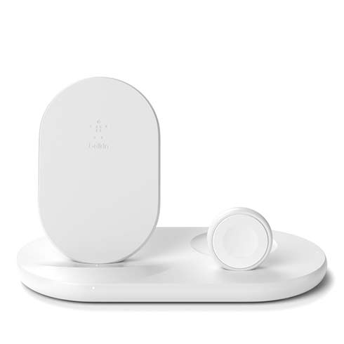 Belkin Boost Charge 3-in-1 Wireless Charger-White