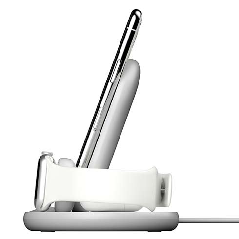 Belkin Boost Charge 3-in-1 Wireless Charger-White