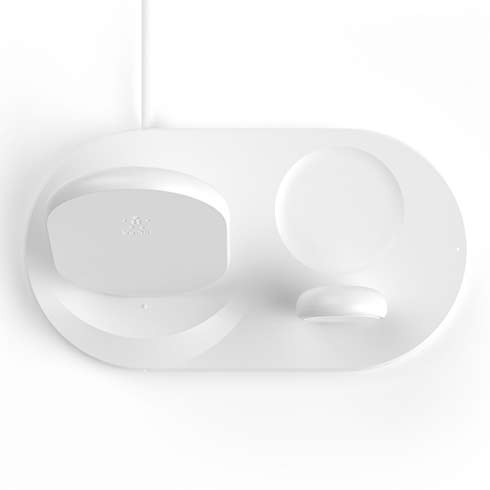 Belkin Boost Charge 3-in-1 Wireless Charger-White