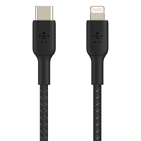 Belkin kabel Boost Charge Braided USB-C to Lightning 1m - Black