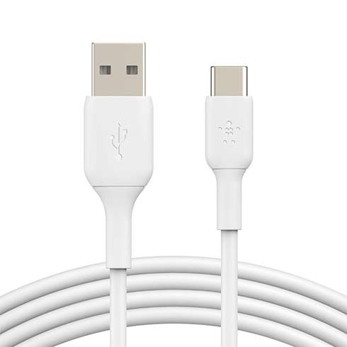 Belkin kábel Boost Charge USB-A to USB-C 1m - White