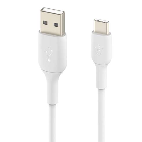 Belkin kábel Boost Charge USB-A to USB-C 1m - White