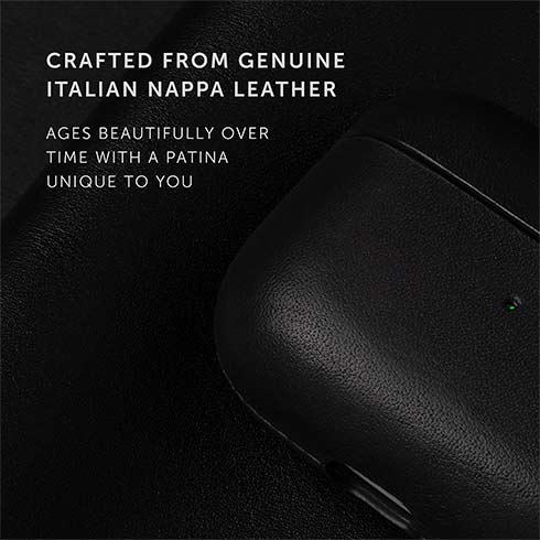 Native Union puzdro Leather Case pre Apple Airpods Pro - Black