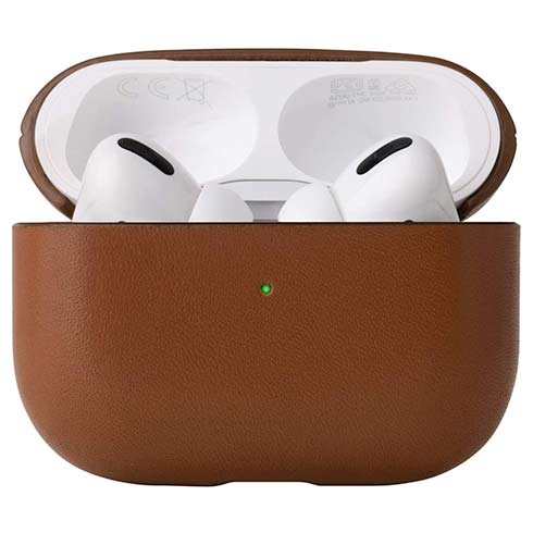 Native Union puzdro Leather Case pre Apple Airpods Pro - Tan