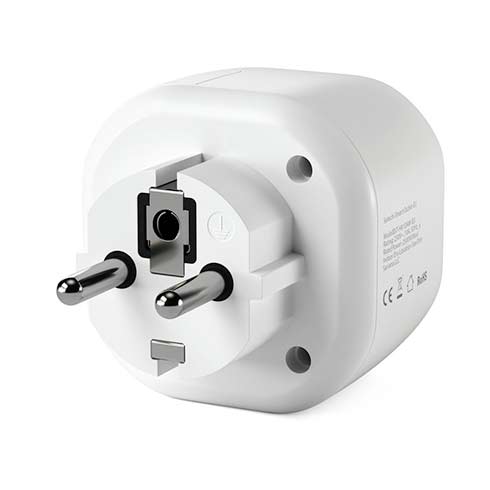Satechi Smart Outlet works with Apple Home - White