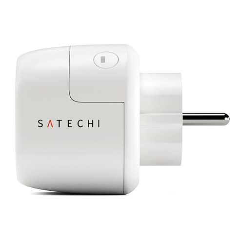 Satechi Smart Outlet works with Apple Home - White