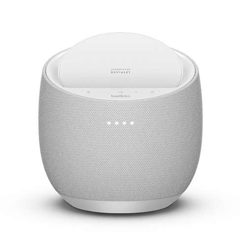 Belkin Soundform Elite Hi-Fi Smart reproduktor + Wireless Charger - White