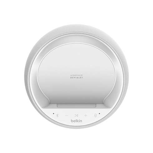 Belkin Soundform Elite Hi-Fi Smart reproduktor + Wireless Charger - White