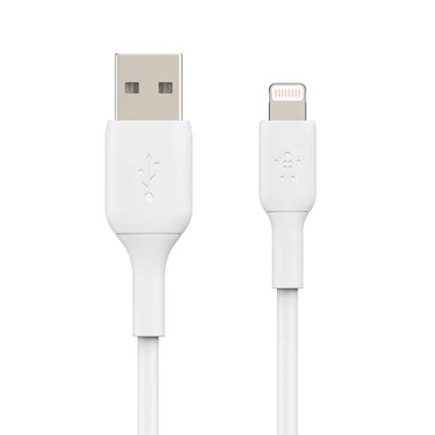 Belkin kábel Boost Charge USB-A to Lightning 15cm - White