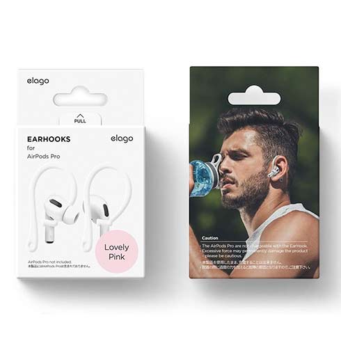 Elago Airpods 3/Pro/Pro 2 Earhook - Lovely Pink