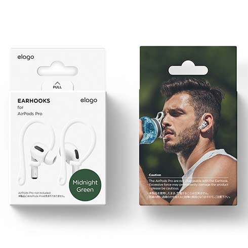 Elago Airpods 3/Pro/Pro 2 Earhook - Midnight Green