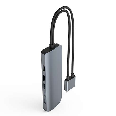 Hyper USB-C Hub HyperDrive Viper 10-in-2 - Space Gray
