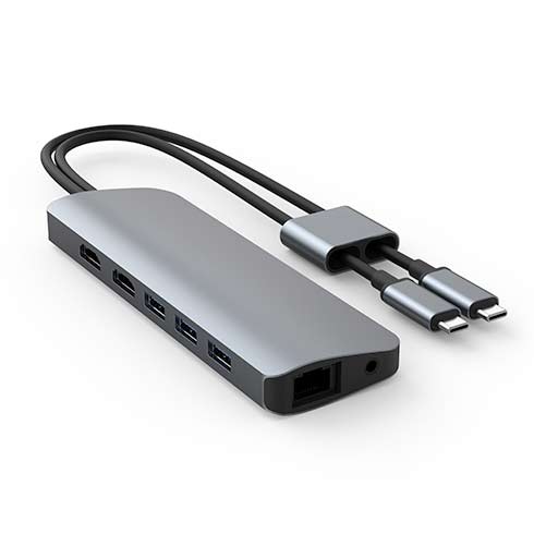 Hyper USB-C Hub HyperDrive Viper 10-in-2 - Space Gray