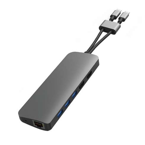 Hyper USB-C Hub HyperDrive Viper 10-in-2 - Space Gray