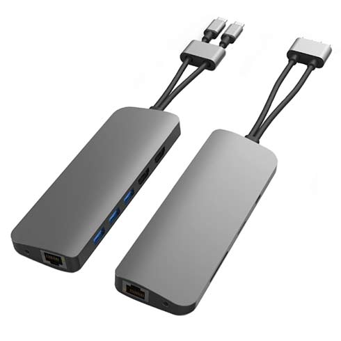 Hyper USB-C Hub HyperDrive Viper 10-in-2 - Space Gray